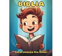 Książka Colorare delle Bibbia dla Bambini od 4 do 8 lat z 50 ilustracjami religijnymi