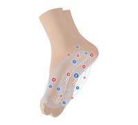 KSIEE Calcetines elásticos de turmalina iónica para moldear el cuerpo, calcetines moldeadores de acupresión de turmalina autocalentamiento, calcetines de terapia de turmalina, calcetines moldeadores