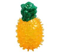 KSIEE Mordedor congelable para mascotas, juguete masticable refrescante para mascotas, diseño de frutas de verano, limón, piña, sandía, duradero, resistente a las mordeduras, juguetes masticables para