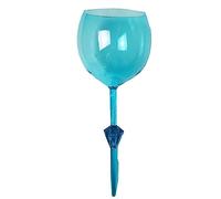 KSIEE The Beach - Tazas acrílicas para la playa, copa de vino acrílica flotante original, para piscina, playa, camping, picnic y al aire última intervensión (azul)