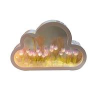 KSIEE Tulipán Luz nocturna hecha a mano para decoración de muebles, flor de simulación, lámpara de mesa para dormitorio, lámpara de mesa para niños, niñas, parejas, amigos, regalo, decoración de