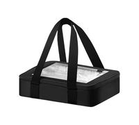 Ksikdeg Bolsa de transporte de alimentos aislada con cierres de cremallera, contenedor portátil a prueba de fugas para reuniones familiares, viajes, bolsa térmica a prueba de fugas