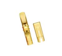 Ksikdeg Boquilla para saxofón Tenors, boquilla para saxofón 5C/6C/7C/8C/9C con tapas, almohadillas para instrumentos musicales, accesorio de metal