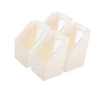 Ksikdeg Comederos compactos colgantes para palomas para pequeños espacios de jaula de pájaros, materiales de durabilidad, fácil de limpiar, recarga eficiente, alimentación duradera, comederos de jaula