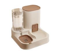 Ksikdeg Comederos y dispensador de agua 2 en 1 para perros y gatos, juego de bebederos automáticos de alimentos y bebedero para gatos