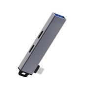 Ksikdeg Concentradores compactos tipo C con 2 tipos C y adaptador de puerto USB 3.0, divisor USB C, adaptador USB C para portátiles y tabletas