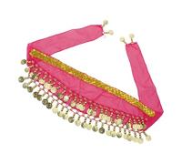 Ksikdeg Disfraz de corgy brillante para perro, falda ajustable para danza del vientre con lentejuelas brillantes para perro, fiesta, cadena de cintura para mascotas