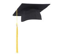 Ksikdeg Gorra académica ajustable cómoda para graduados y educadores, graduaciones de estudiantes universitarios, uso cómodo de graduación con forro suave