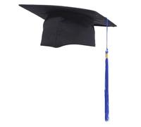 Ksikdeg Gorra académica ajustable cómoda para graduados y educadores, graduaciones de estudiantes universitarios, uso cómodo de graduación con forro suave