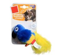 Ksikdeg Juguete interactivo para gatos, juguete de pájaros que cantan melodías, juguete de entrenamiento para gatos para pájaros de interior
