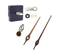 Ksikdeg Mecanismo de reloj de pared grande silencioso, motor de par alto, 31 mm/28 mm de longitud del eje, piezas de repuesto de movimiento de reloj de alto par