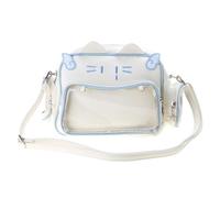 Ksikdeg Mochilas estéticas de mensajero para niñas, lindas bolsas de hombro japonesas Ita femeninas, estilo casual, cruzadas, japonesas Ita, mochilas de moda