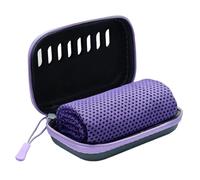 Ksikdeg Toalla deportiva de enfriamiento de poliéster suave de 30 x 80 cm, con funda de almacenamiento, adecuada para gimnasio, yoga, correr, transpirable, refrigeración