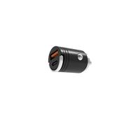Ksix 30w Usb-c Power Delivery Y Usb-a Quick Charge Cargador De Coche Ultrarrápido, Compatible Iphone Y Samsung