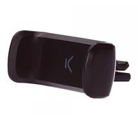 KSIX B9000SU17N - Soporte Coche Universal con Pinza para Rejilla de ventilación, Color Negro