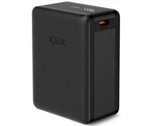 Ksix BPB30HD01 Powerbank Ultra Compacta 65W USB-C a USB-C 30.000mAh Negra