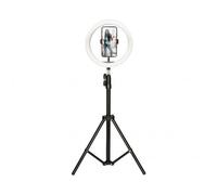 Ksix BXYOUTUB02 / Aro de Luz y Soporte Trípode para Smartphone