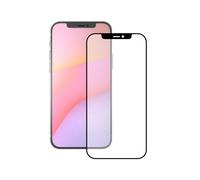 Ksix Cristal Templado 9H Full Glue 2.5D Borde Negro para iPhone 12 Pro