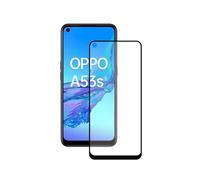 Ksix Cristal Templado 9H Full Glue 2.5D Borde Negro para Oppo A53S