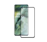 Ksix Cristal Templado 9H Full Glue 2.5D Borde Negro para OPPO FIND X2