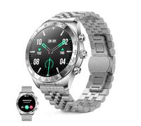KSIX Elite Go Smartwatch Metálico, Pantalla AMOLED 1.43", Autonomía 7 días, IP67, +100 Modos Deporte, Llamadas, Plateado