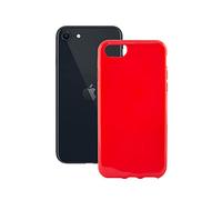 Funda móvil - KSIX iPhone SE 2022/SE 2020/8 y 7, Compatible con Apple iPhone SE 2022/SE 2020/8 y 7, Rojo