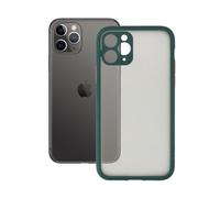 Ksix Funda Duo Soft Verde para iPhone 11