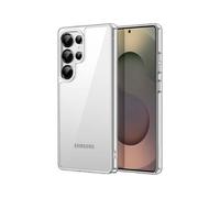 Ksix Funda Flexible Para Samsung Galaxy S25 Ultra, Antihuellas, Resistente, Compatible Con Carga Inalámbrica, Transparente