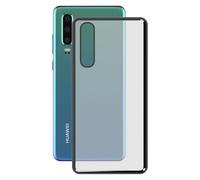 Ksix Funda TPU Metalizada Gris para Huawei P30