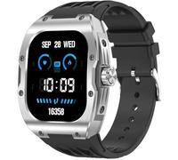 Smartwatch Ksix Hero, Pantalla Amoled 1,95", Aut. 7 Días, Modos Deporte Y Salud, Asistentes De Voz, Ip68, Negro