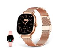 Ksix Iria Rosa / Smartwatch 1.7'/ 2 Correas (metal + Silicona)