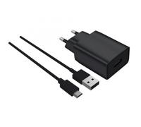 Ksix LC1740CD02 Cargador de Red USB 2A + Cable Micro USB Negro