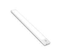 KSIX Luz LED magnética con sensor de movimiento Sophia, Batería de litio recargable, 30 cm, 150 lúmenes, Luz LED adhesiva para escalera, pasillo, cocina, garaje