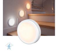 Ksix Luz Led Sense Circle, Sensor De Movimiento, 90lm, Cct 3000k-6500k, Batería De Litio 1000mah, Recargable Usb-c, Sensor De Movimiento, 90lm, Cct 3000k-6500k, Batería De Litio 1000mah, Recargable Us