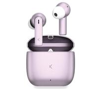 Ksix Meteor Auriculares Inalámbricos con Estuche Metálico Control Táctil Rosa
