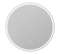 KSIX smart your tech Oasis Espejo de Baño Inteligente con Altavoz y Antivaho 70x70 cm - Espejo RGB + Blanco Cálido 1.000 LM, 36 W, App Tuya - Montaje de Sobremesa