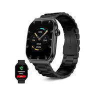 KSIX Olympo Reloj Inteligente Hombre, Smartwatch Elegante con Llamadas y Notificaciones, Fantástica Pantalla AMOLED, Monitor de Salud y Deporte, Asistentes de Voz, Autonomía 5 días, App iOS y Android