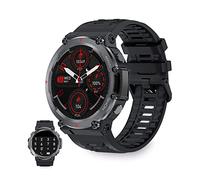 KSIX Oslo Reloj Inteligente Multideporte, Smartwatch Táctil 1,5", Notificaciones y Llamadas, Asistentes de Voz, Podómetro, Pulsómetro y Oxígeno en Sangre, App Propia, Soporte NFC, Negro