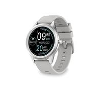 KSIX Reloj Inteligente Globe Multideporte. Smartwatch Táctil 1.28". Bluetooth. Notificaciones. Localizador. Pulsera de Actividad con Podómetro, Pulsómetro y Oxígeno en Sangre. App Propia. Gris