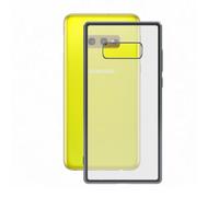 KSIX smart your tech Funda para Galaxy S10E, Semirrígida, Transparente