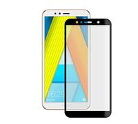 KSIX smart your tech Protector de Pantalla para Honor 7A, Vidrio Templado, Grosor 0.33 mm, Negro