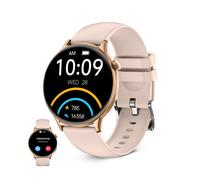Smartwatch Ksix Core 2, Pantalla Amoled 1,43", Aut. 5 Días, Modos Deporte Y Salud, Llamadas, Asistentes De Voz, Rosa