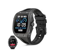 KSIX Smartwatch Hero 2 Go - Reloj Inteligente Hombre con Llamadas y Whatsapp, Pantalla Curva 1.76", Monitor de Salud, Sumergible IP68, Compatible con iPhone® y Android® - Negro