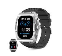 Smartwatch Ksix Hero, Pantalla Amoled 1,95", Aut. 7 Días, Modos Deporte Y Salud, Asistentes De Voz, Ip68, Negro