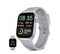 KSIX Smartwatch Urban Move Gris 2,06" Hombre y Mujer con Llamadas, Mensajes, Asistente Voz, 100+ Modos deportivos y Correas intercambiables de 22 mm