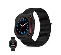 KSIX Smartwatch Zenthium Go - Reloj Inteligente Hombre con Llamadas y Whatsapp, Pantalla AMOLED 1.32", Diseño Aeronáutico Reforzado, IP68 Sumergible, Compatible con iPhone® y Android® - Negro