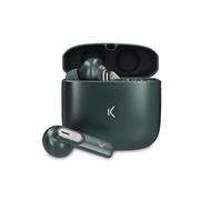 KSIX Spark Auriculares Inalámbricos con Bluetooth 5.2 y Cancelación de Ruido. Cascos con Sonido Lossless HD y Doble Micrófono para Llamadas, Deporte y Música. Verde
