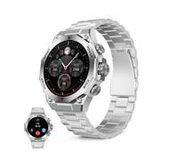 Ksix Titanium Smartwatch, Pantalla Amoled 1.43", 2 Correas, Autonomía 5 Días, Modos Deporte Y Salud, Llamadas, Plateado