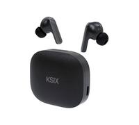 Ksix - Auriculares inalámbricos UltimAI, Autonomía 20 + 6 horas, IA integrada, Traducción simultánea, Llamadas, Asistente de voz