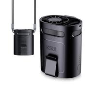 Ksix ventilador de cintura portátil airgo belt - 4 modos de sujeción